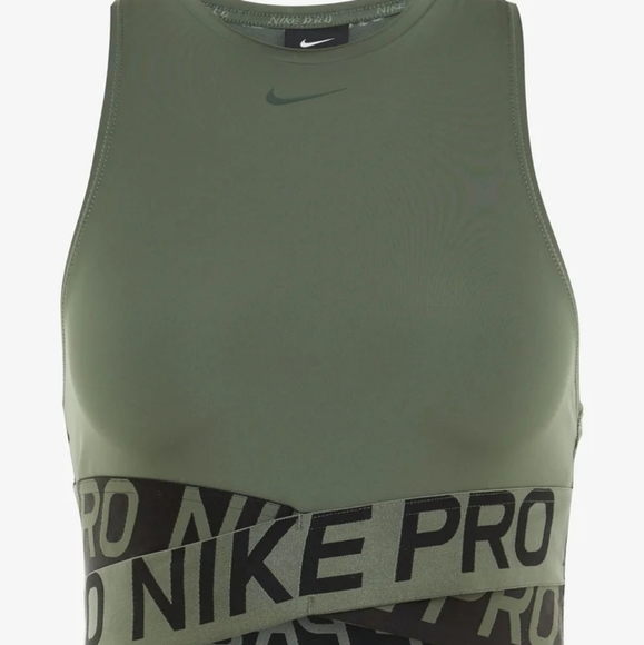 NIKE PRO INTERTWIST WOMEN'S TOP SPORTS BRA NEW - Picture 2 of 6